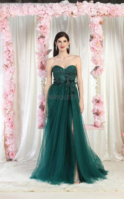 women's mother of the bride dressesMay Queen MQ1961 - Strapless Ballgown