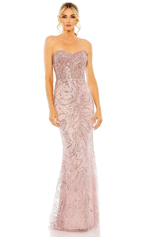 women's lace dressesMac Duggal 20544 - Sweetheart Embellished Gown