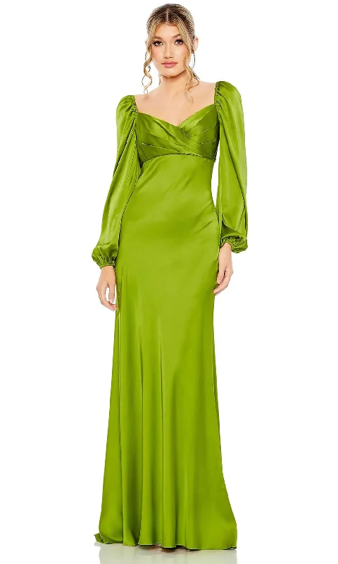 women's maxi dressesIeena Duggal 495191 - Empire Charmeuse Long Gown