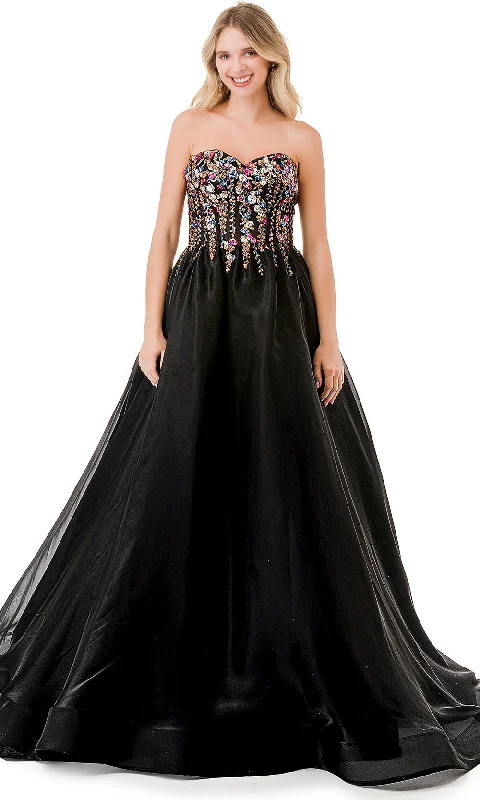 women's mother of the bride dressesAspeed Design L2855K - Strapless Beaded Ballgown