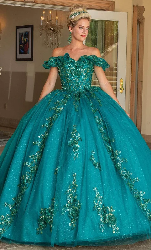 women's stylish dressesDancing Queen 1766 - Off-Shoulder Ballgown