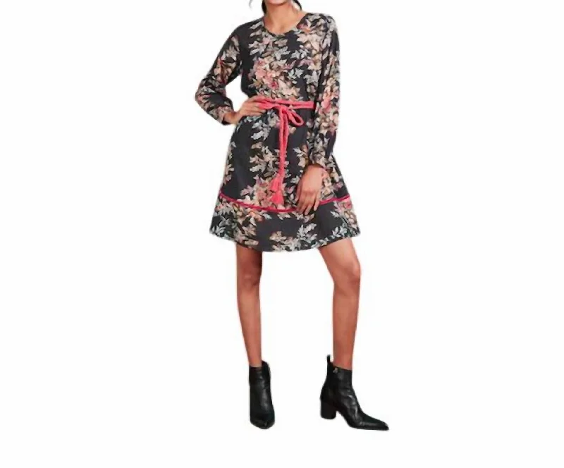 women's eco-friendly dressesDorotea Short Mini Dress In Black Germaine