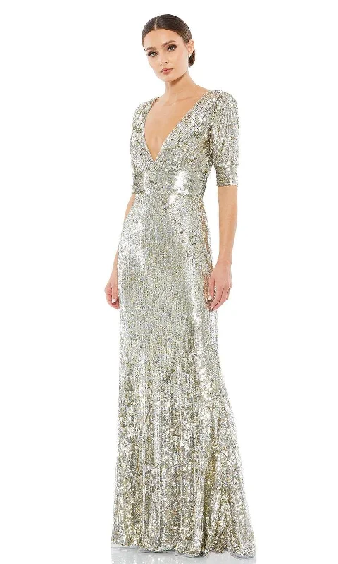 women's A-line dressesMac Duggal - 4707 Evening Mother of the Bride Gown