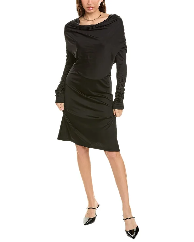 women's maternity dressesHelmut Lang Cowl Mini Dress