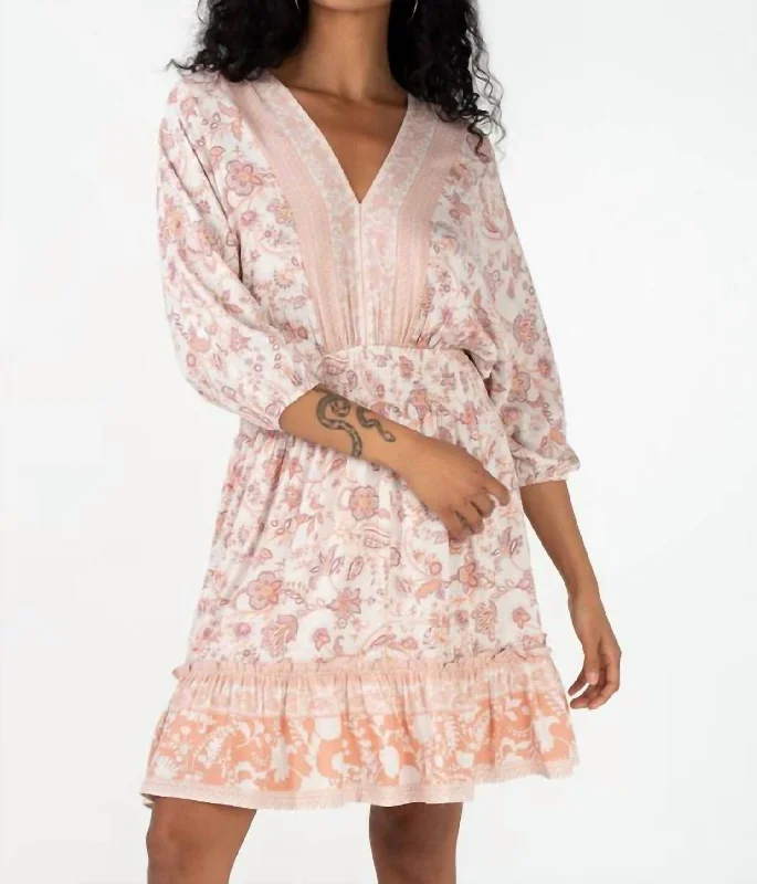 women's vacation dressesDesert Springs Mini Dress In Pink