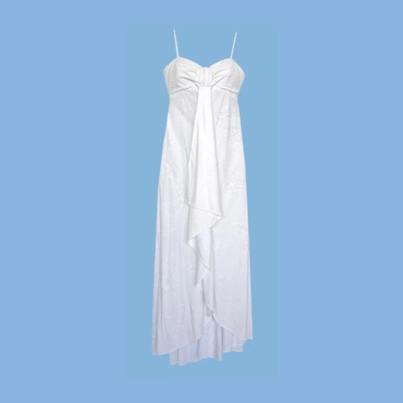 women's wedding guest dressesUlu White Hawaiian Pele Wedding Dress