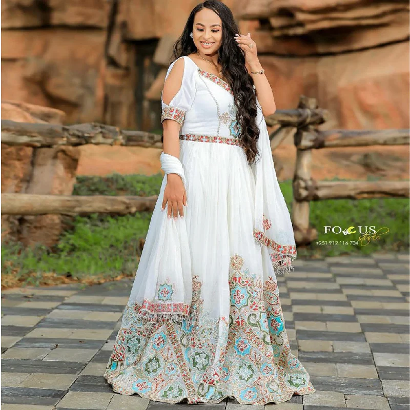 women's made-to-order dressesNgest Habesha Wedding Dress