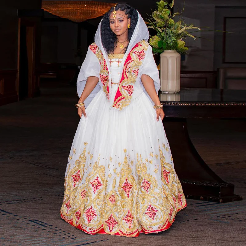 women's limited-edition dressesBeza Ethiopian Wedding Dress