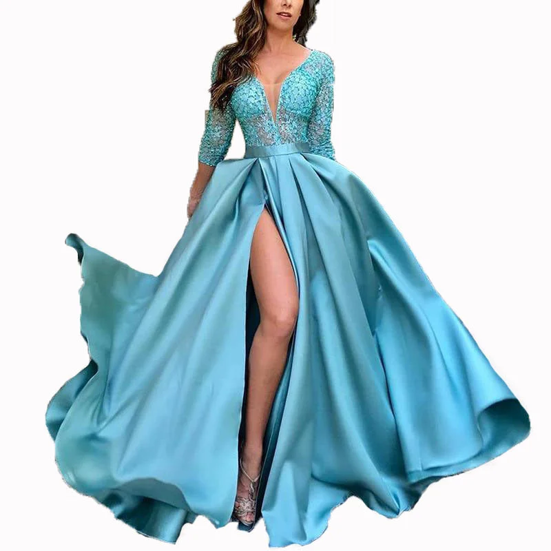 women's versatile dressesManufacturer made top quality Banquet Performance New Host Long Mermaid Slim Wedding Evening Dress drop shipping fulfill