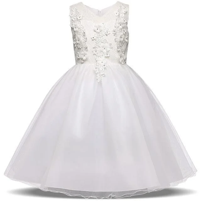 women's hourglass figure dressesFancy Girls Dresses Christmas or Wedding Dresses 1- 8 Years White